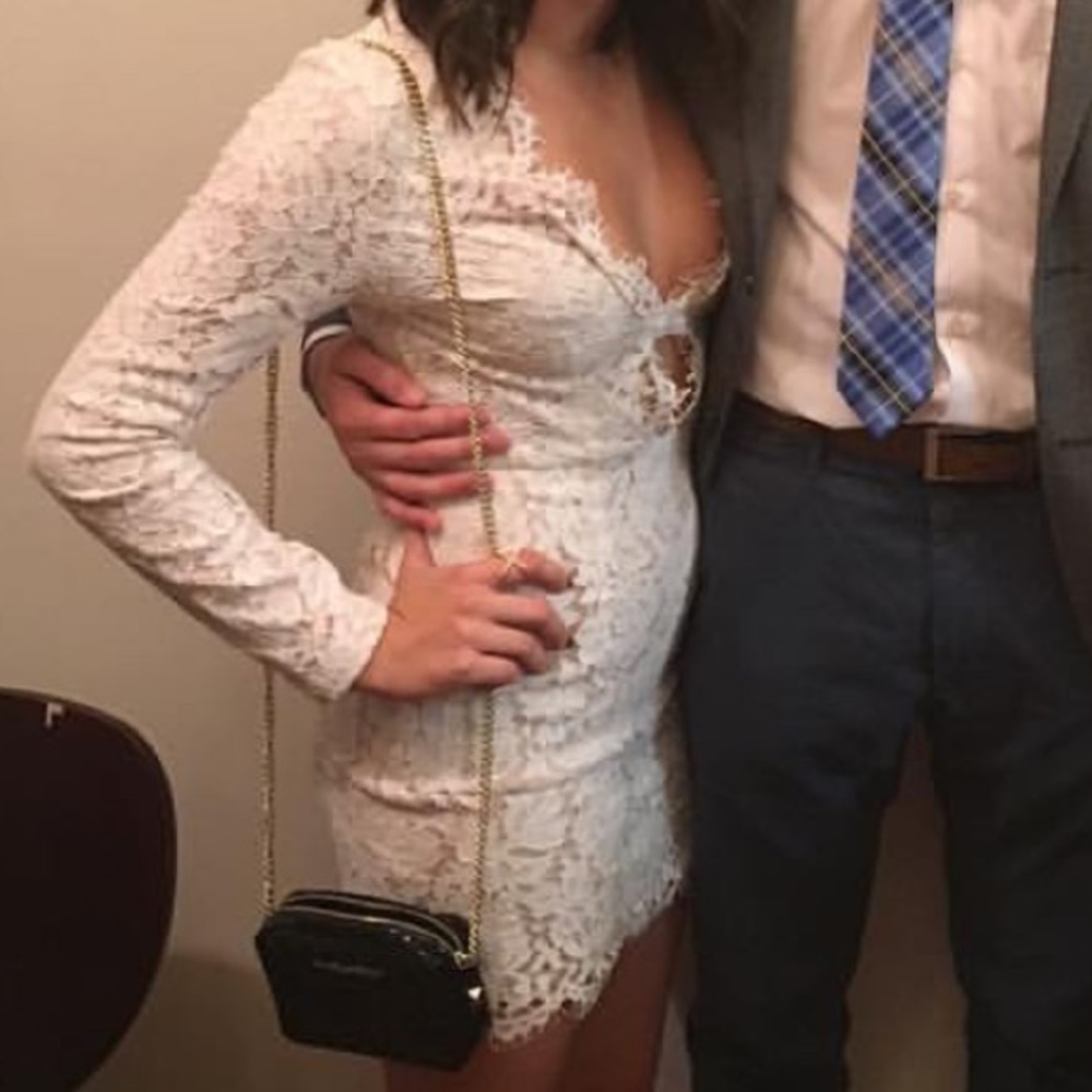 Missguided lace dress!